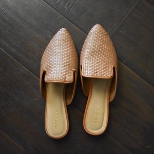 NWT Cognac Mules